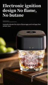 Electric Smoker Cocktail Set Food and Drink Cold Smoking Culinary Scented Wood Chips