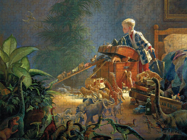 Bon Voyage Noah's Ark 500 pc Jigsaw Puzzle 16 x 20"